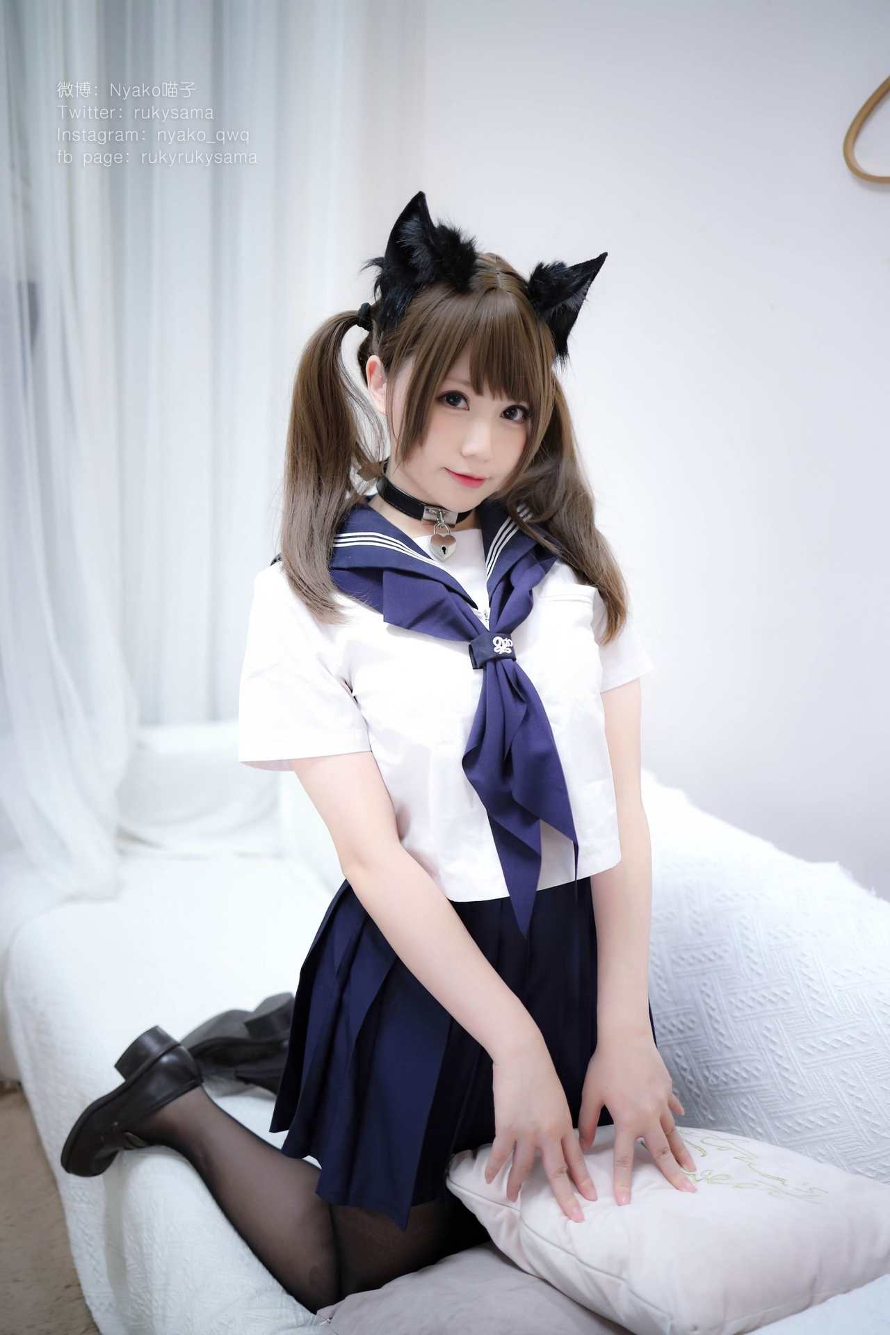NO.002Nyako喵子Nyakoセーラ服とプレゼント【150P】